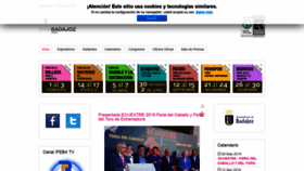 What Feriabadajoz.net website looked like in 2019 (4 years ago)