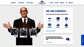 What Farmersinsurance.com website looked like in 2019 (4 years ago)