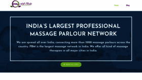 What Fullbodymassage.in website looked like in 2019 (4 years ago)