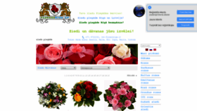 What Flowersriga.lv website looked like in 2019 (4 years ago)