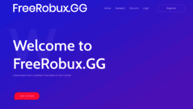 What Freerobux.gg website looked like in 2019 (4 years ago)
