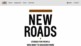 What Findnewroads.com website looked like in 2019 (4 years ago)