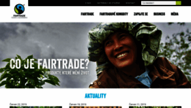What Fairtrade-cesko.cz website looked like in 2019 (4 years ago)