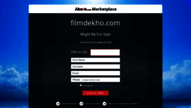 What Filmdekho.com website looked like in 2019 (4 years ago)