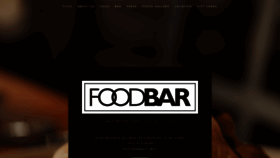 What Foodbarbham.com website looked like in 2019 (4 years ago)