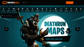 What Fortnitemaps.com website looked like in 2019 (4 years ago)
