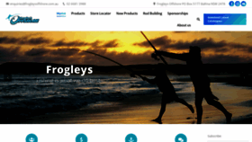 What Frogleysoffshore.com.au website looked like in 2019 (4 years ago)