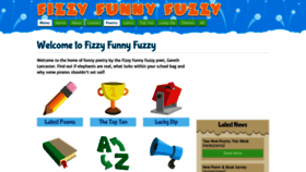 What Fizzyfunnyfuzzy.com website looked like in 2019 (4 years ago)