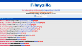 What Filmyzilla.ind.in website looked like in 2019 (4 years ago)