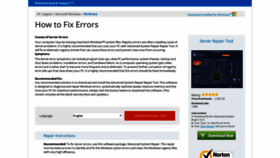 What Fix-errors.net website looked like in 2019 (4 years ago)