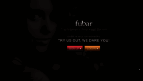 What Fubar.com website looked like in 2019 (4 years ago)