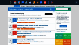 What Forum.pasja-informatyki.pl website looked like in 2019 (4 years ago)
