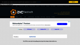 What Fastssh.com website looked like in 2019 (4 years ago)