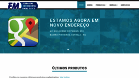 What Fmferragens.com.br website looked like in 2019 (7 years ago)
