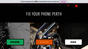 What Fixyourphoneperth.com.au website looked like in 2019 (4 years ago)