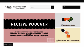 What Filevoucher.com website looked like in 2019 (4 years ago)