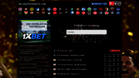 What Fussballstream24.com website looked like in 2019 (4 years ago)