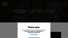 What Foodforthoughtap.com website looked like in 2019 (4 years ago)