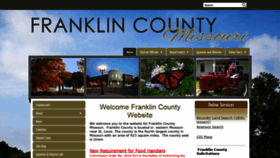 What Franklinmo.org website looked like in 2019 (4 years ago)