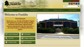 What Franklinva.com website looked like in 2019 (4 years ago)