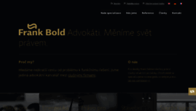 What Fbadvokati.cz website looked like in 2019 (4 years ago)