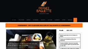 What Francebaguette.fr website looked like in 2019 (4 years ago)
