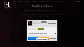 What Failbettergames.com website looked like in 2019 (4 years ago)