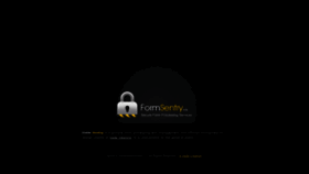 What Formsentry.com website looked like in 2019 (4 years ago)
