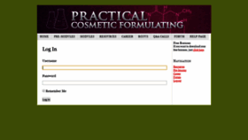 What Formulatingcosmetics.com website looked like in 2019 (4 years ago)
