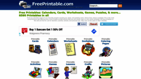 What Freeprintable.com website looked like in 2019 (4 years ago)