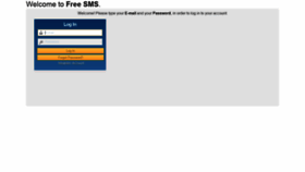What Free--sms.com website looked like in 2019 (4 years ago)
