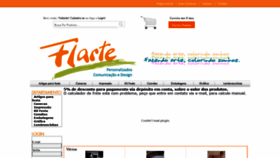 What Flarte.com.br website looked like in 2019 (4 years ago)