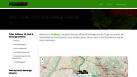 What Foodbevg.com website looked like in 2019 (4 years ago)