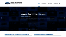 What Fordpresskits.com website looked like in 2019 (4 years ago)