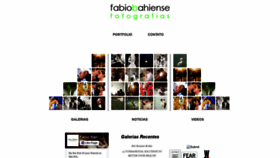 What Fabiobahiense.com.br website looked like in 2019 (4 years ago)