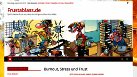What Frustablass.de website looked like in 2019 (4 years ago)