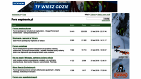 What Forum.wspinanie.pl website looked like in 2019 (6 years ago)