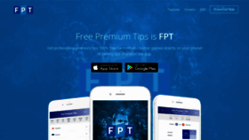 What Freepremiumtips.com website looked like in 2019 (4 years ago)