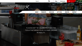 What Fusionchef.us website looked like in 2019 (4 years ago)