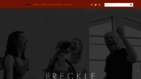 What Freckleproductions.co.uk website looked like in 2019 (4 years ago)