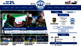 What Fac.at website looked like in 2019 (4 years ago)