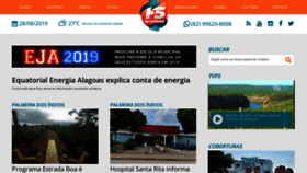 What F5alagoas.com.br website looked like in 2019 (4 years ago)