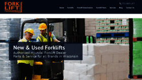 What Forkliftmgmt.com website looked like in 2019 (4 years ago)