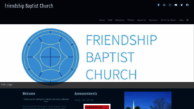 What Friendshipbaptist411.org website looked like in 2019 (4 years ago)