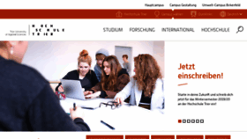 What Fh-trier.de website looked like in 2019 (4 years ago)