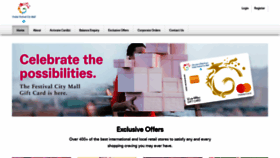What Festivalcitymallgiftcard.com website looked like in 2019 (4 years ago)