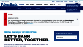 What Fultonbanknj.com website looked like in 2019 (4 years ago)