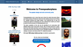 What Freespeakerplans.com website looked like in 2019 (4 years ago)