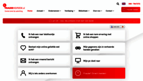 What Fraudehelpdesk.nl website looked like in 2019 (4 years ago)