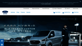 What Ford.co.uk website looked like in 2019 (4 years ago)